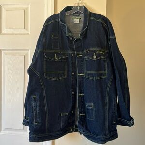 Vintage  Mo jeans by Maurice  malone jacket